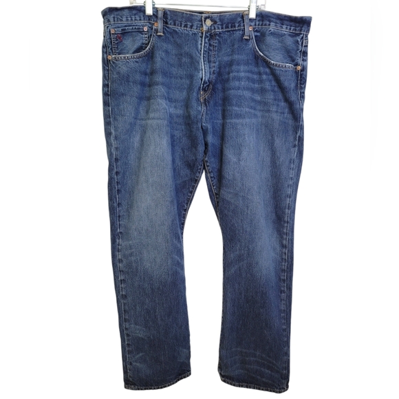 Polo Ralph Lauren Denim Blue Jeans‎ sz 42 - Picture 1 of 10